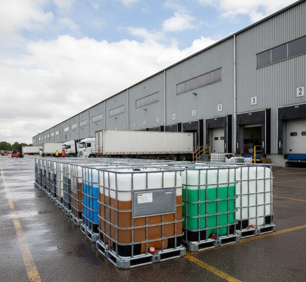 IBC Totes warehouse